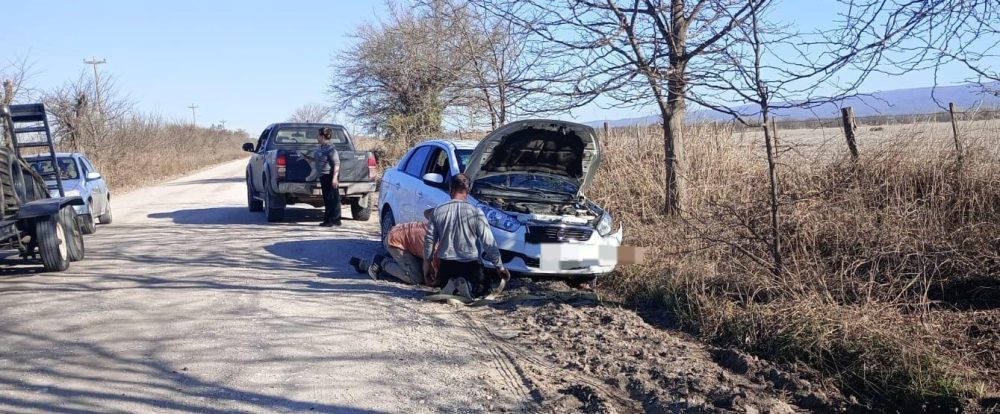WhatsApp Image 2025 07 19 at 17.04.39 - Siniestro vial en Ruta 5: un vehículo despistó tras perder una rueda