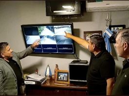 Falda del Carmen: avanzan en proyecto de cámaras y refuerzo en seguridad