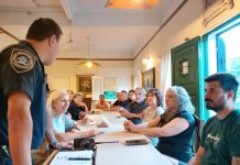 Reunión de seguridad en La Paisanita: anunciaron la llegada de un nuevo móvil policial