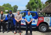 Operativo Verano: autoridades provinciales recorrieron la Departamental Santa María