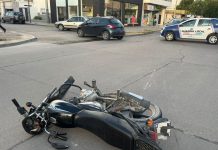 Colisión en Av. Libertador: motociclistas fueron derivados al Hospital Regional