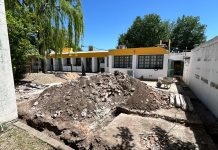 Comenzaron las tareas de ampliación de la sala del jardín de infantes del Merceditas