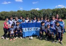Fútbol infantil: Paravachasca trajo una copa de oro