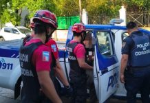 Un hombre detenido por agredir a su pareja en Santa Ana