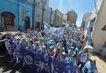 «No al robo del 8%»: trabajadores estatales rechazan la suba en los aportes a la Caja de Jubilaciones