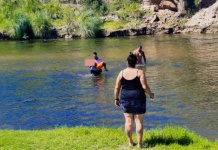 Rescate de un menor en el Balneario Municipal de Despeñaderos