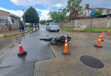 Accidente de tránsito con lesionado en barrio Norte