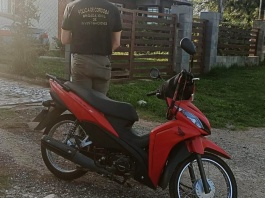 Recuperan en barrio La Marianita una motocicleta pedido de secuestro