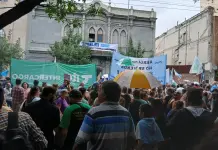 Córdoba: numerosas columnas gremiales se dieron cita en la Casa Histórica de la CGT para repudiar la reforma laboral