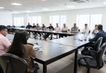 Facundo Torres recibió a intendentes y jefes comunales del departamento Santa María