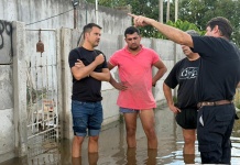 Tormenta en el este provincial: la Provincia concentra la asistencia en Colonia Marina, El Tío y La Francia