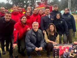 Llaryora inauguró obras y anunció más inversiones para localidades del Departamento Santa María
