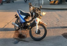 Motociclista herido tras un choque en barrio General Bustos